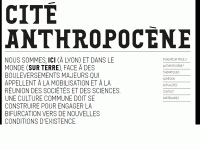 Création de Cité Anthropocène à Lyon